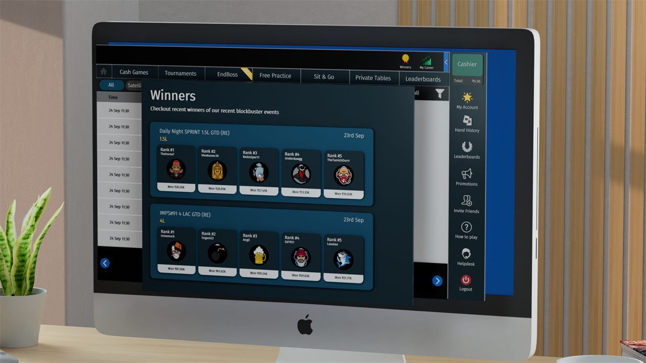 Pokerbaazi — NEO 2.0 Desktop — Pokerbaazi